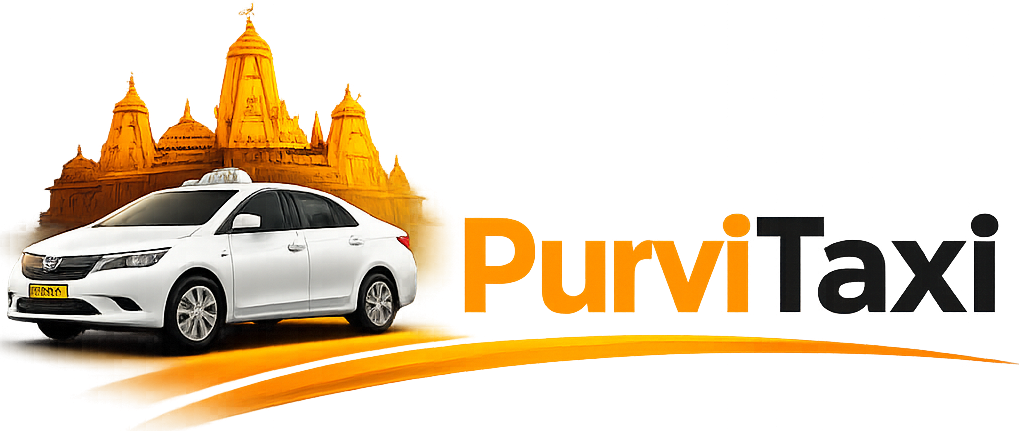 Purvi Taxi Logo