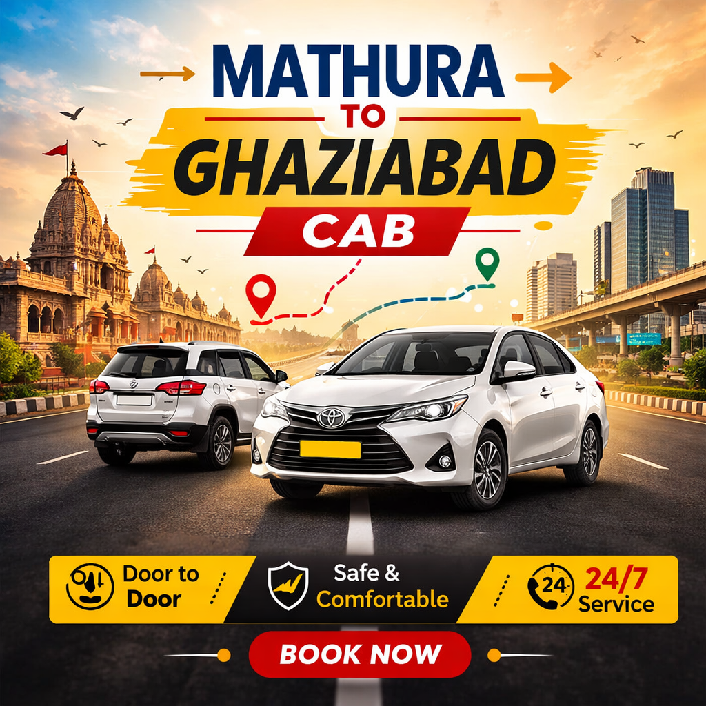 Mathura to Ghaziabad Cab